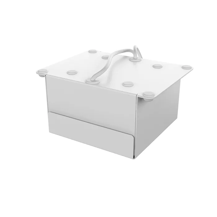 Комплект светильников Грильято Тетрис x1 для ячейки 75х75 3000К Опал Белый