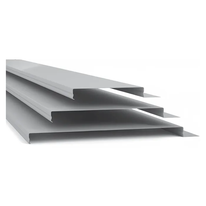 Реечный потолок немецкого дизайна с закрытыми стыками АN100АC