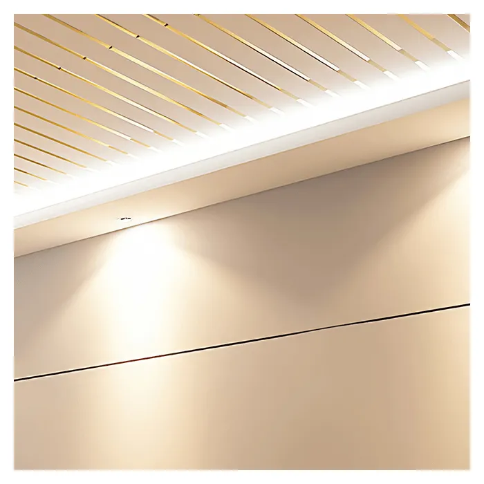 Реечный потолок немецкого дизайна с закрытыми стыками АN100АC